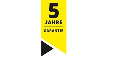5 Jahre Garantie