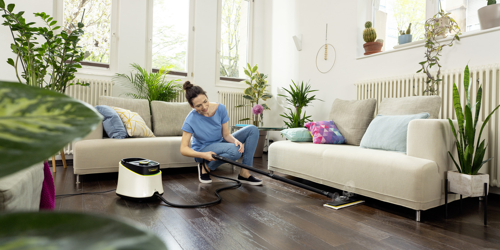 Kärcher patarimai ir gudrybės parketo ir laminato priežiūrai