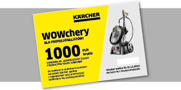 Voucher o wartości 1 000 zł Voucher o wartości 1 000 zł