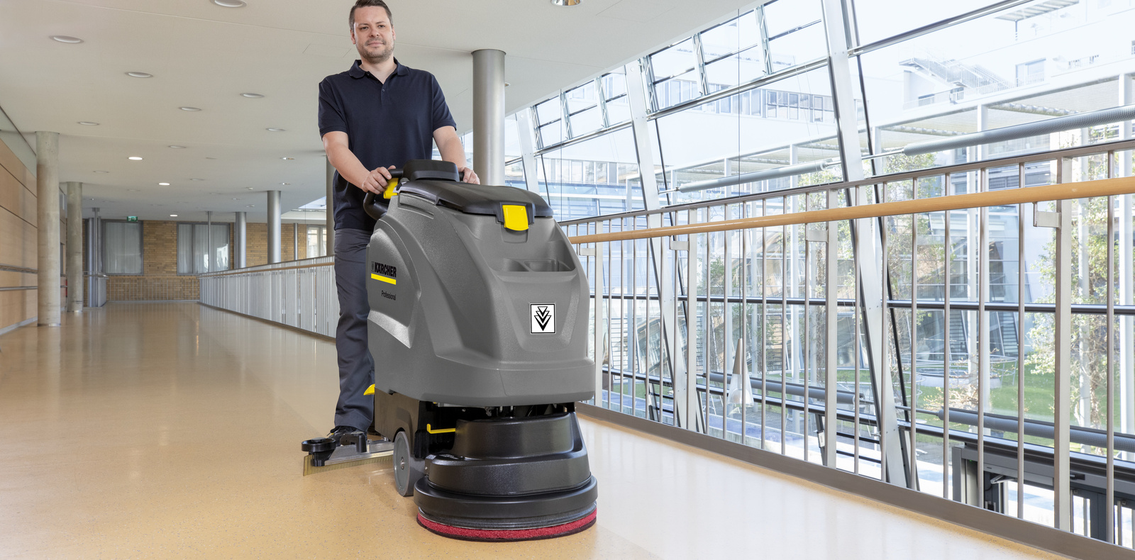 Karcher Scrubber Dryer Walk behind