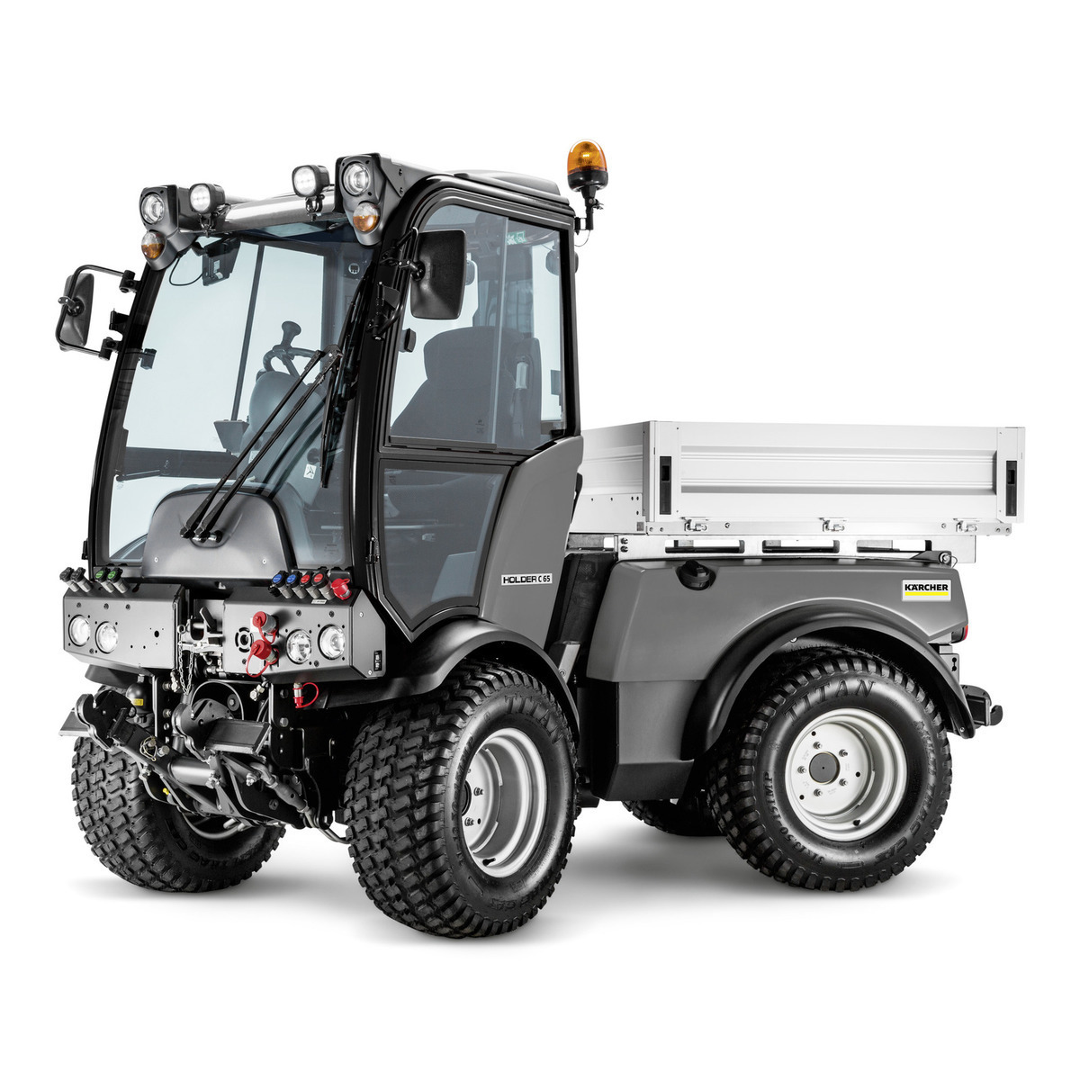 Einfache Reinigung gefliester Bodenflächen im ÖPNV U-Bahn Station mit dem autonomen Kärcher Reinigungsroboter KIRA B 50