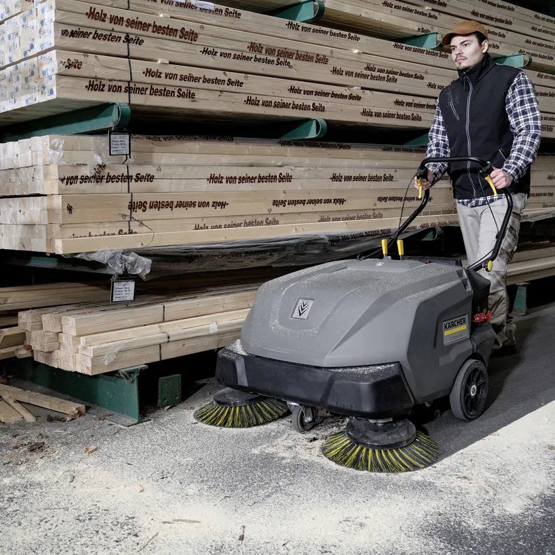 karcher sweeping machine