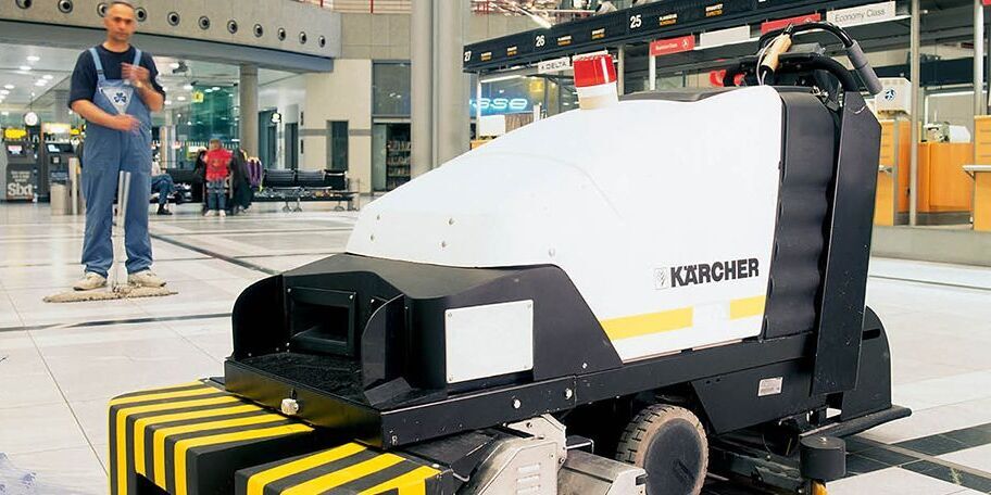 Profesjonalne szorowarki: historia robotów sprzątających Kärcher