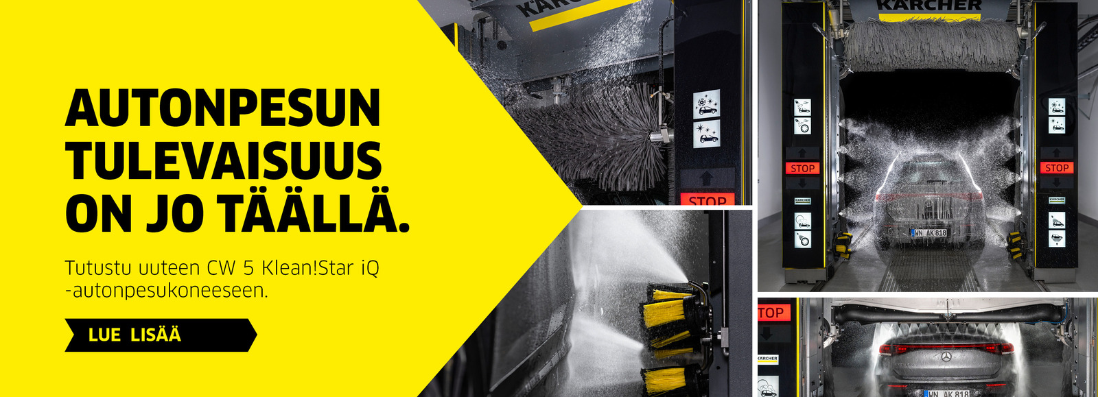 Uusi Kärcher CW 5 Klean!Star iQ -autonpesukone