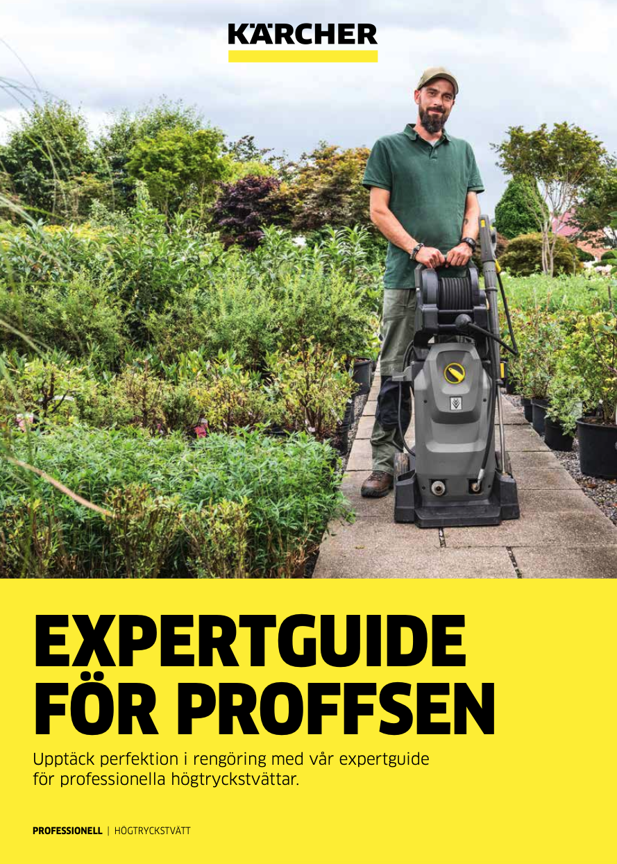 Expertguide för professionella högtryckstvättar
