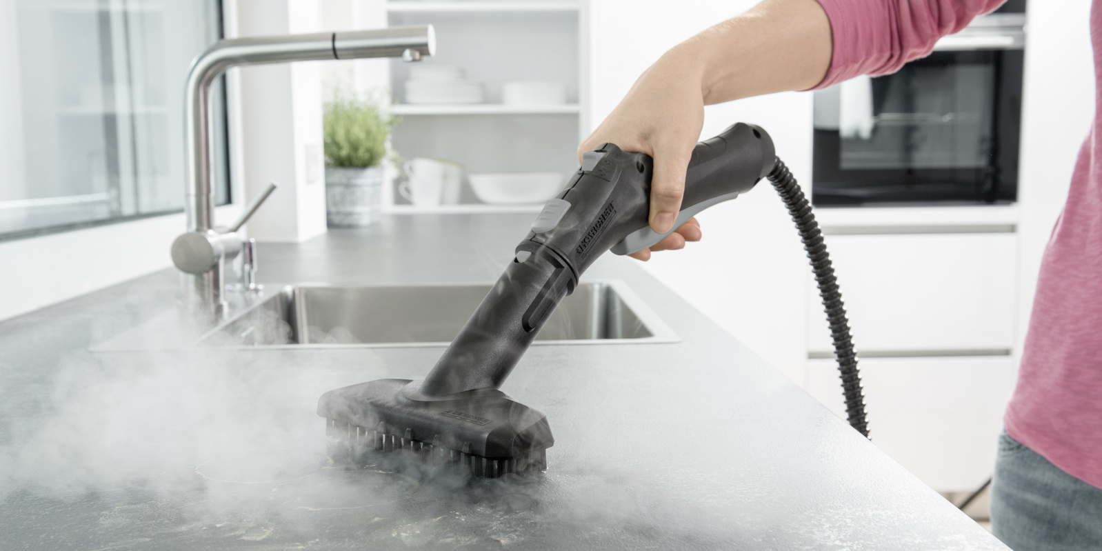 keuken schoonmaken met Kärcher stoomreiniger keuken schoonmaken met Kärcher stoomreiniger