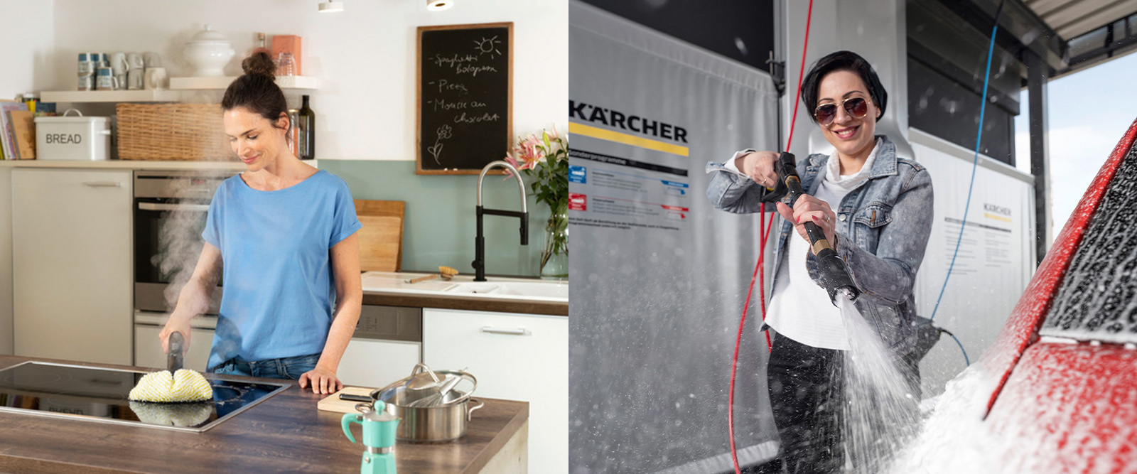 Extensive accessories for private and business customers Accessories for steam cleaners and car washes