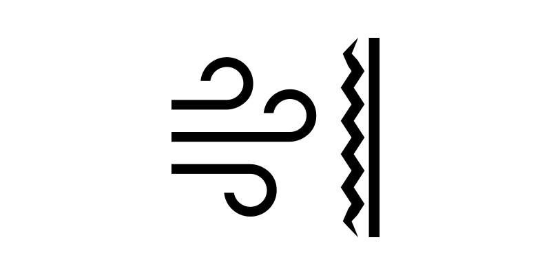 Cleaning With Hot Water - Agitation Illustrated agitation icon