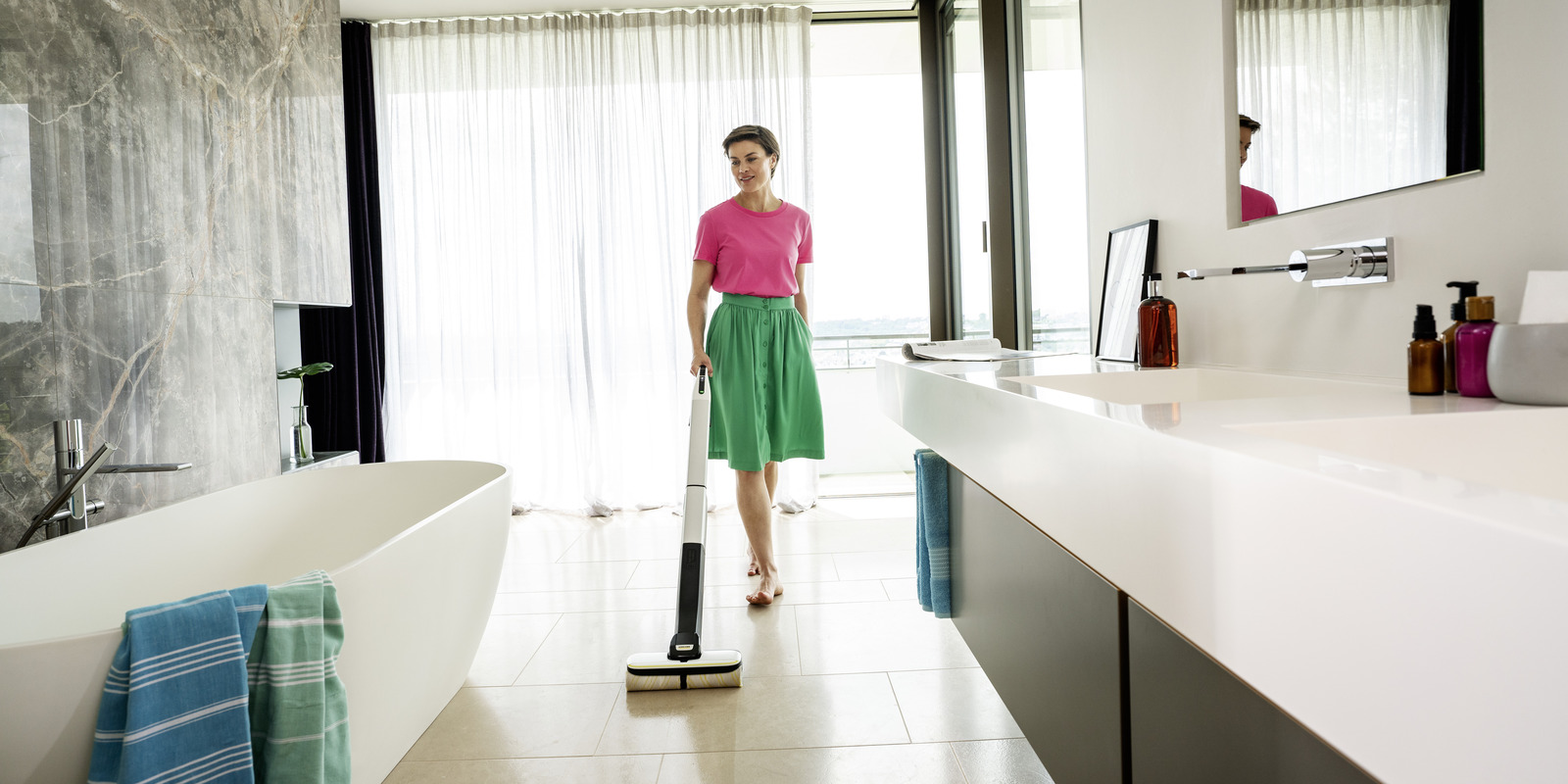 Cleaning tiles Kärcher tips for cleaning tiles