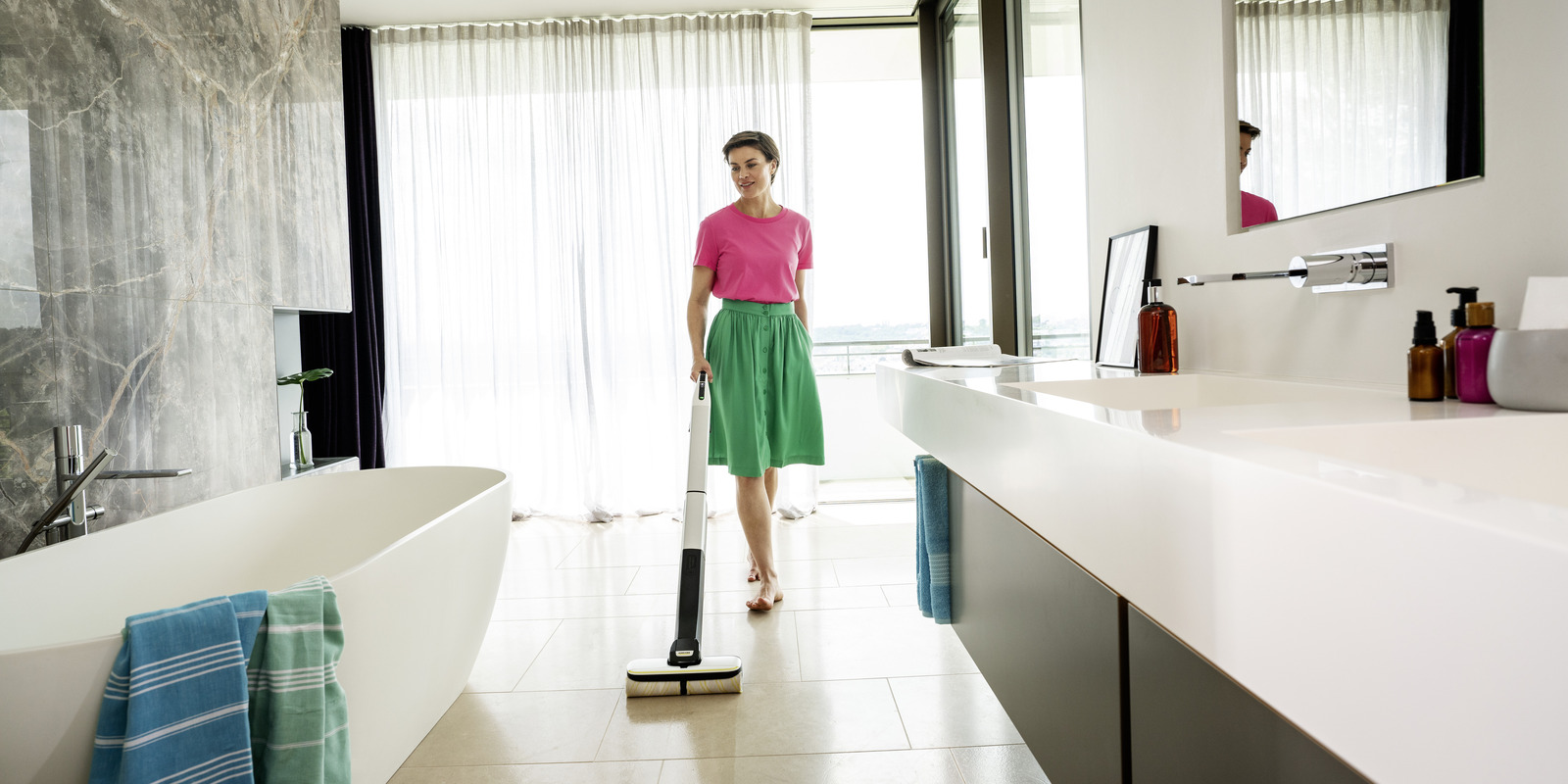 Cleaning tiles Kärcher tips for cleaning tiles