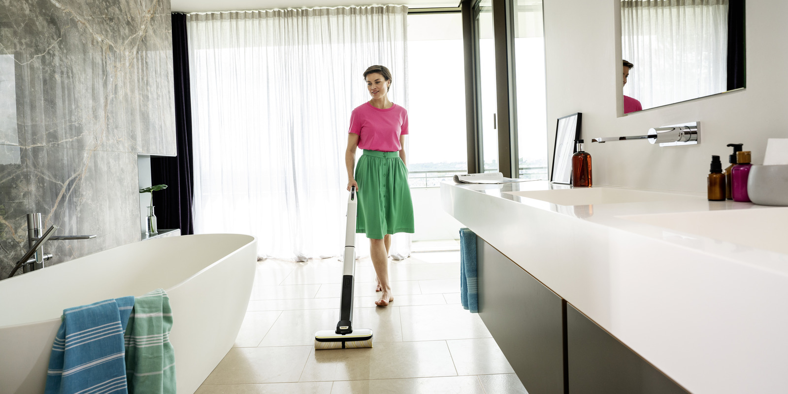 Cleaning tiles Kärcher tips for cleaning tiles
