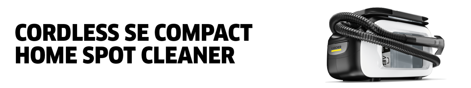 Karcher Spot Cleaner Banner