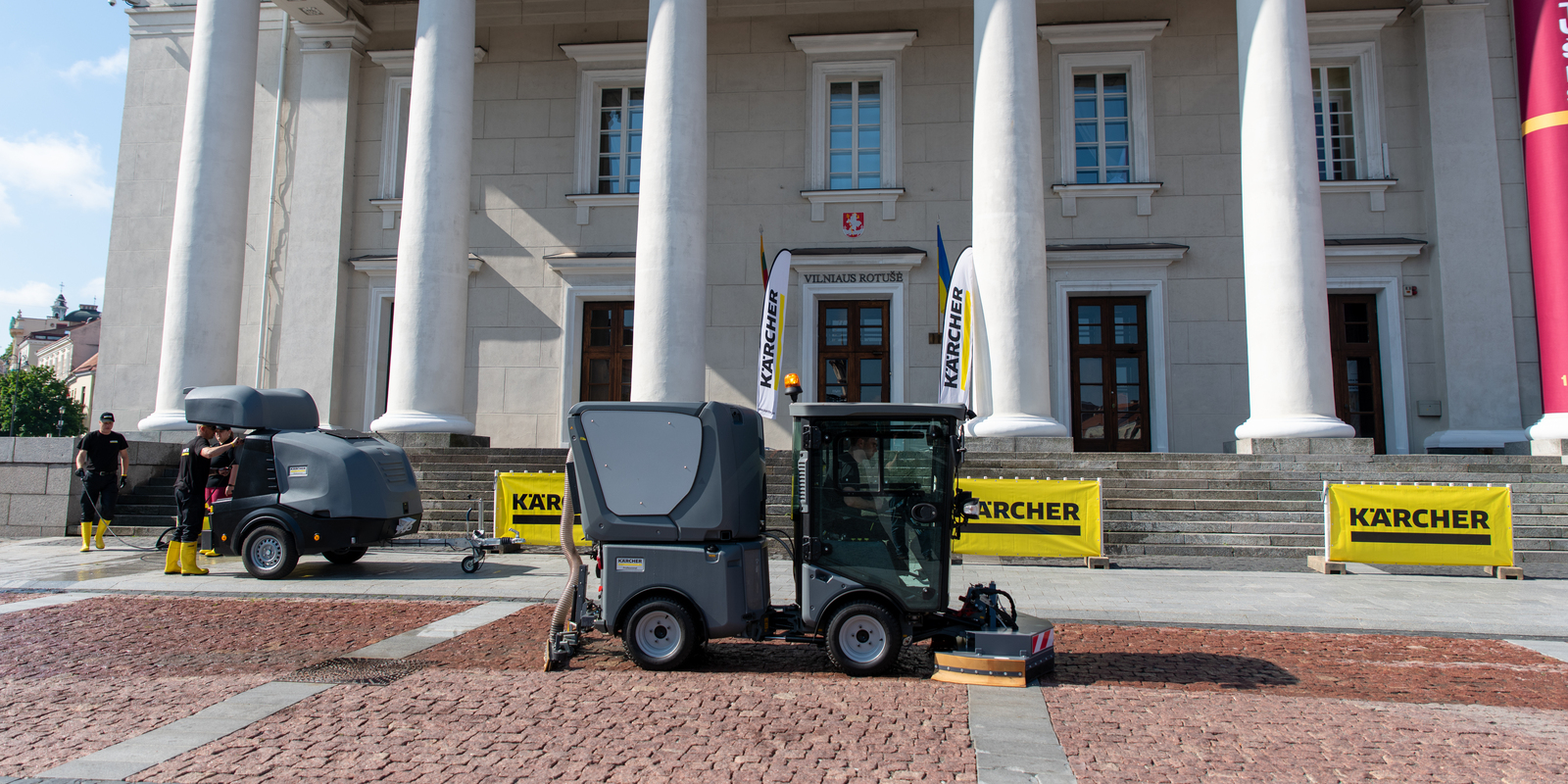 Das Rathaus von Vilnius Das Rathaus von Vilnius