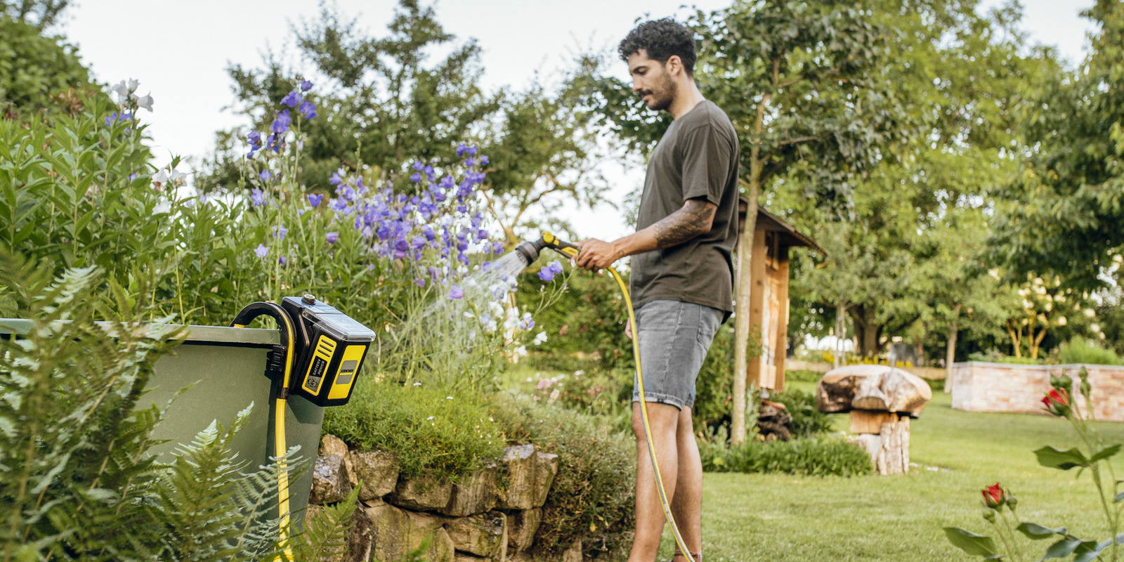 Kärcher tips: Watering the garden