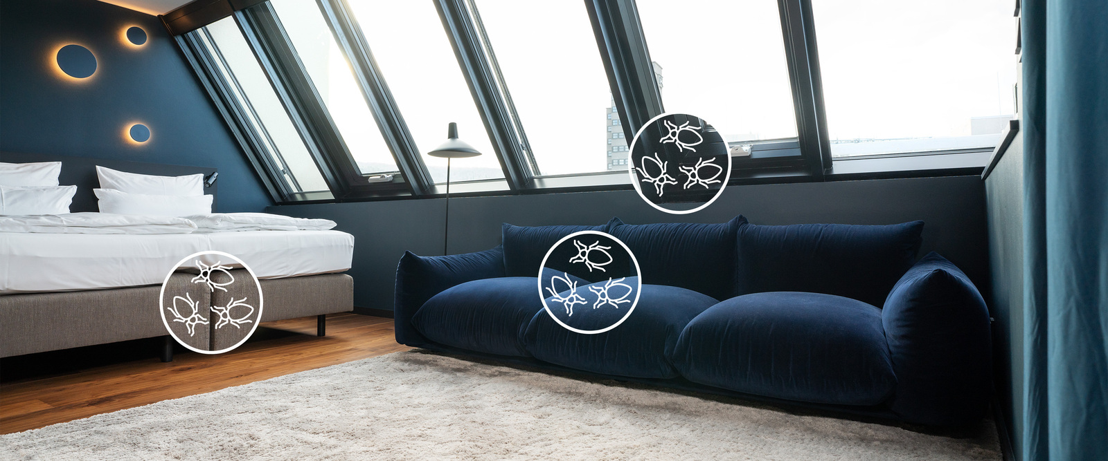 Informations et conseils pour réduire le risque d'une infestation de punaises de lit.