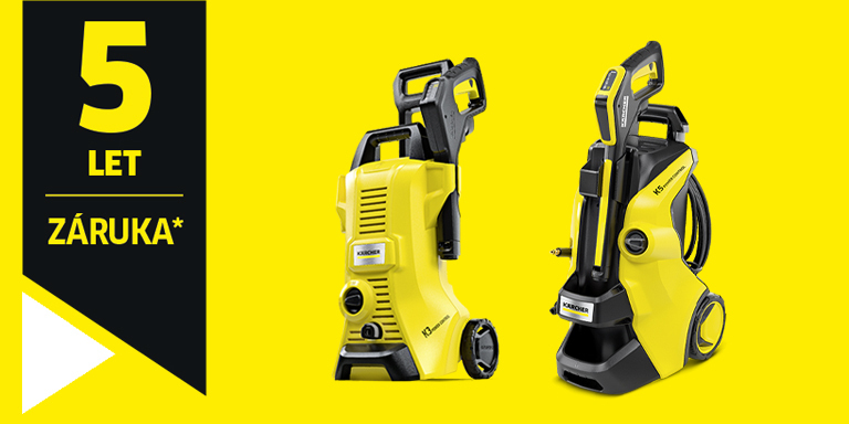Prodloužená záruka na tlakovou myčku