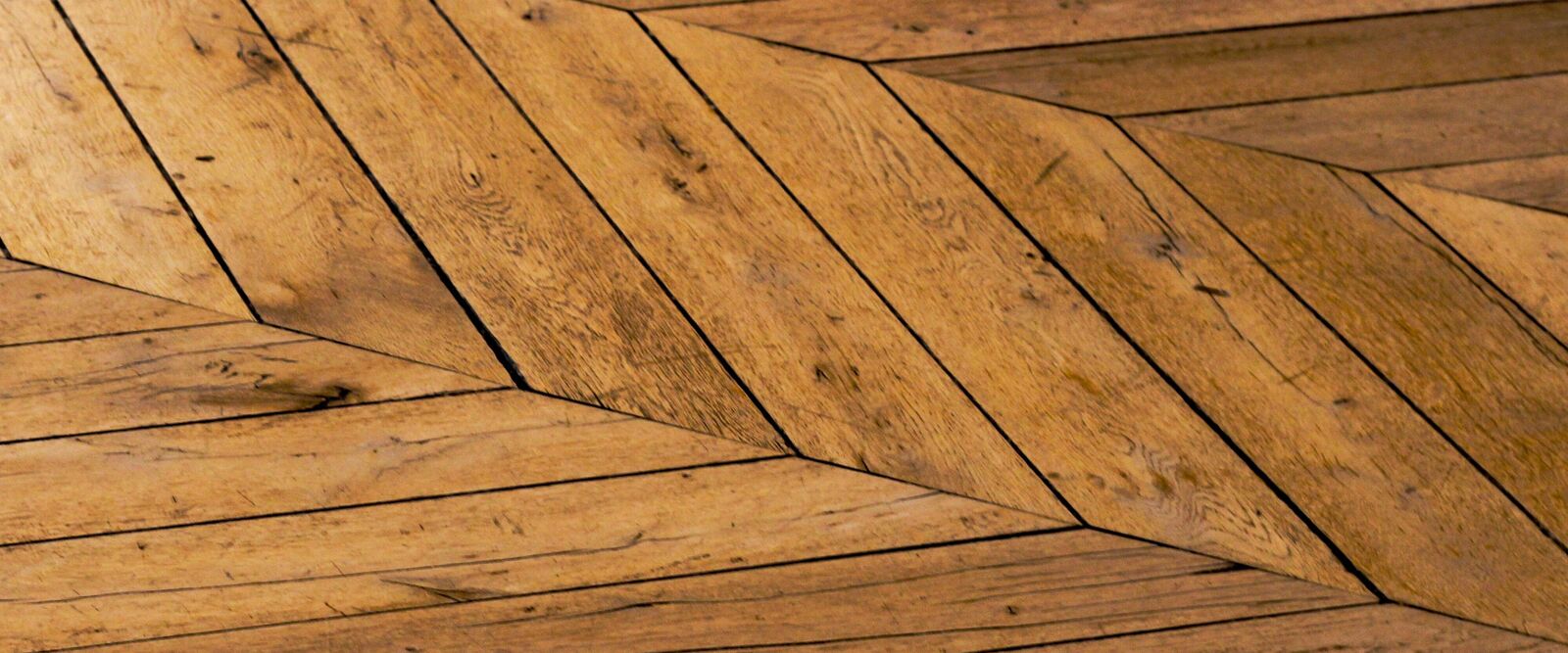 Wooden floor covering Close-up of wooden floor covering