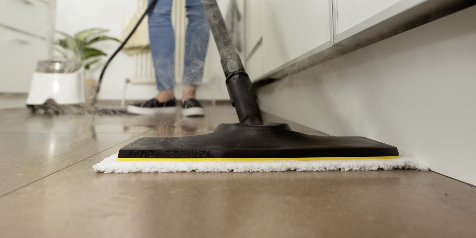 Съвети за почистване на плочки от Kärcher