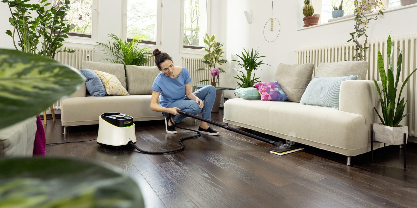 Съвети от Kärcher за почистване на паркет и ламинат