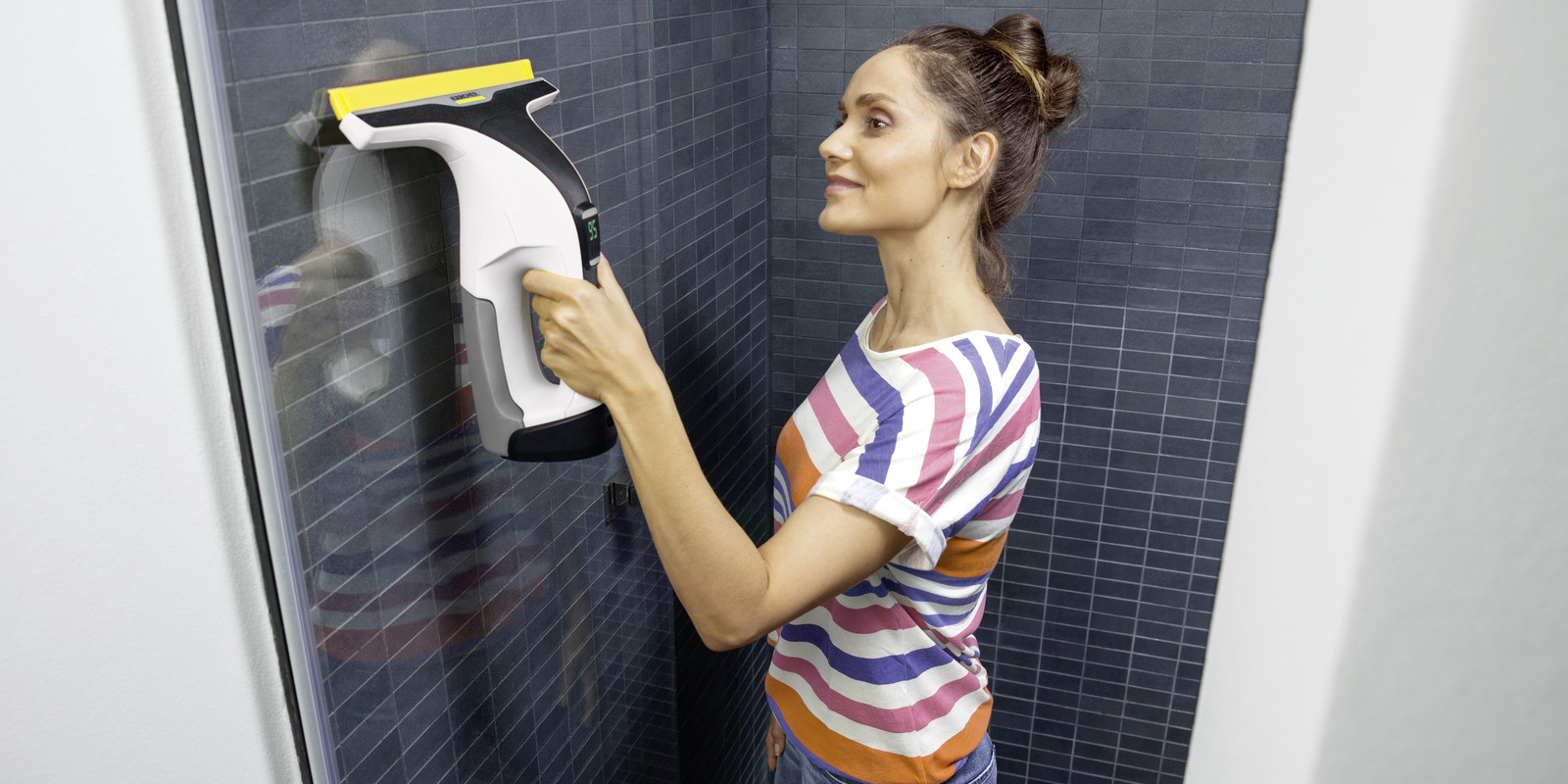Nettoyage de la baignoire et de la douche avec les conseils de Kärcher