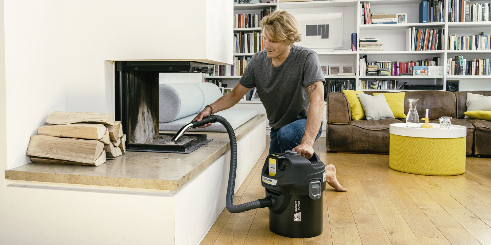 Съвети от Kärcher за почистване на камини