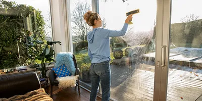 Karcher-limpiador de ventanas, máquina de limpieza Visual de alta
