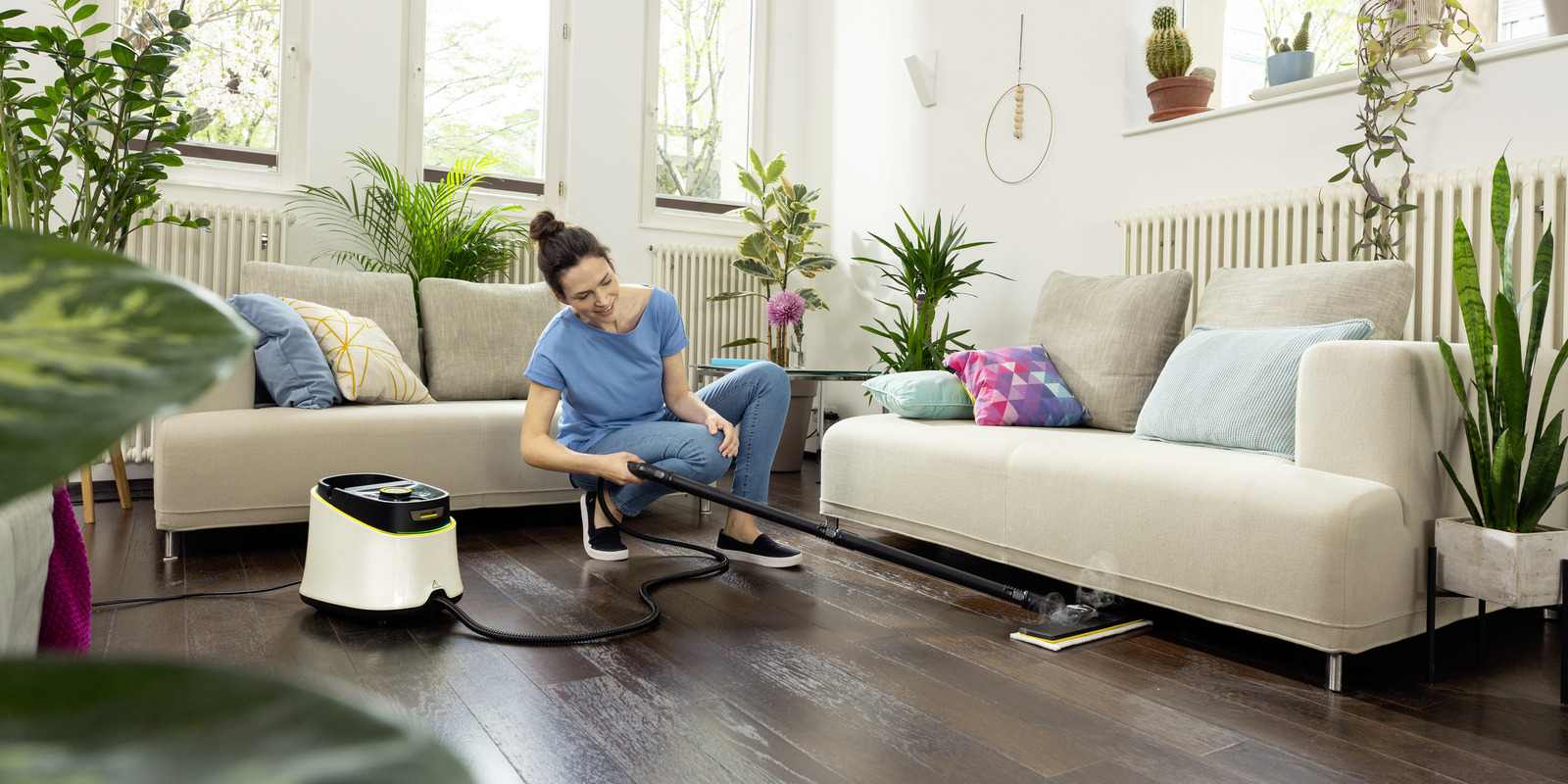 Kärcher tips for cleaning parquet and laminate