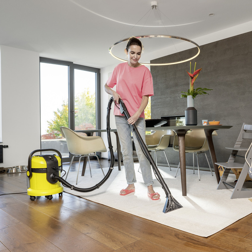 Nettoyeur de tapis et fauteils Kärcher nettoyage des sols 