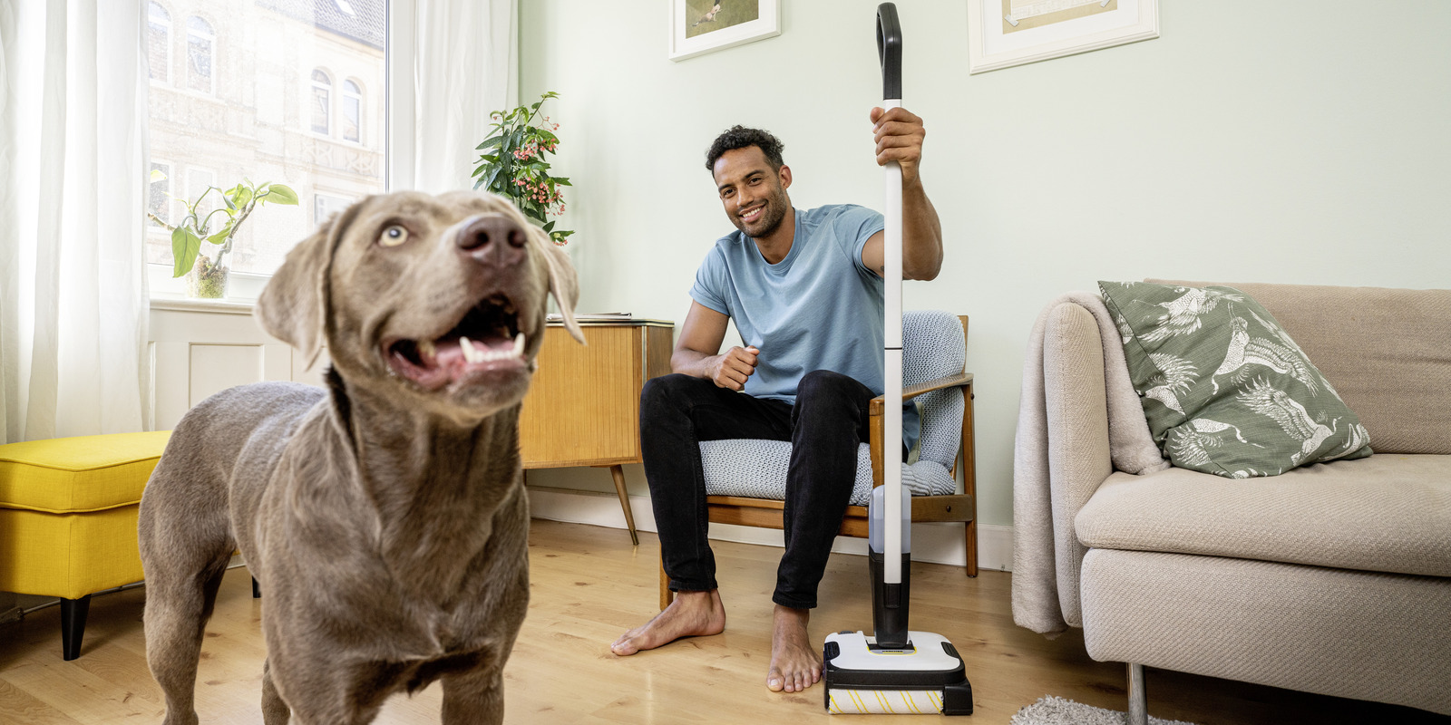 Conseils de nettoyage de Kärcher pour les propriétaires d'animaux