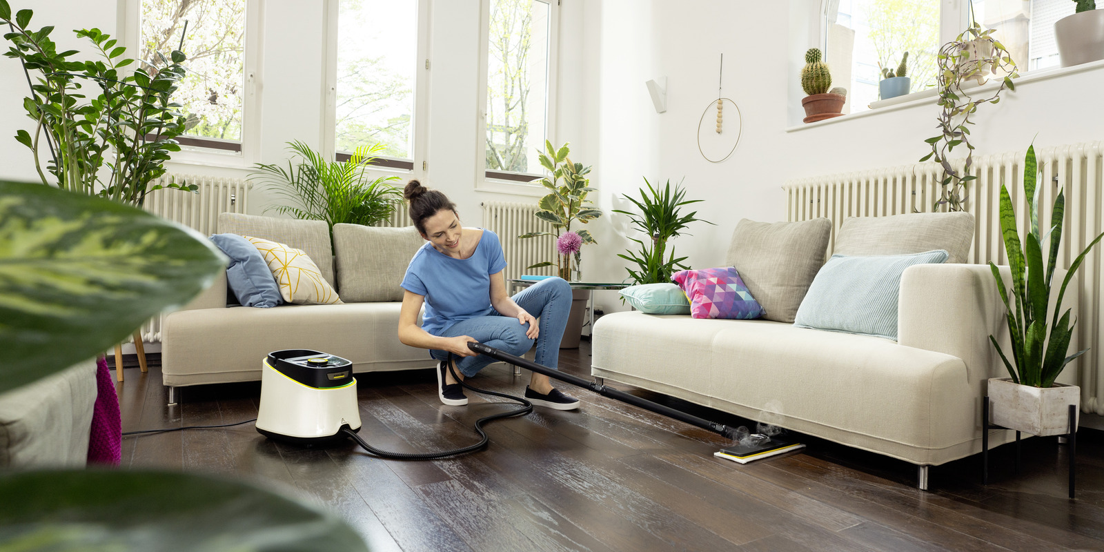 Parkett und Laminat reinigen Parkett und Laminat reinigen mit Kärcher Tipps