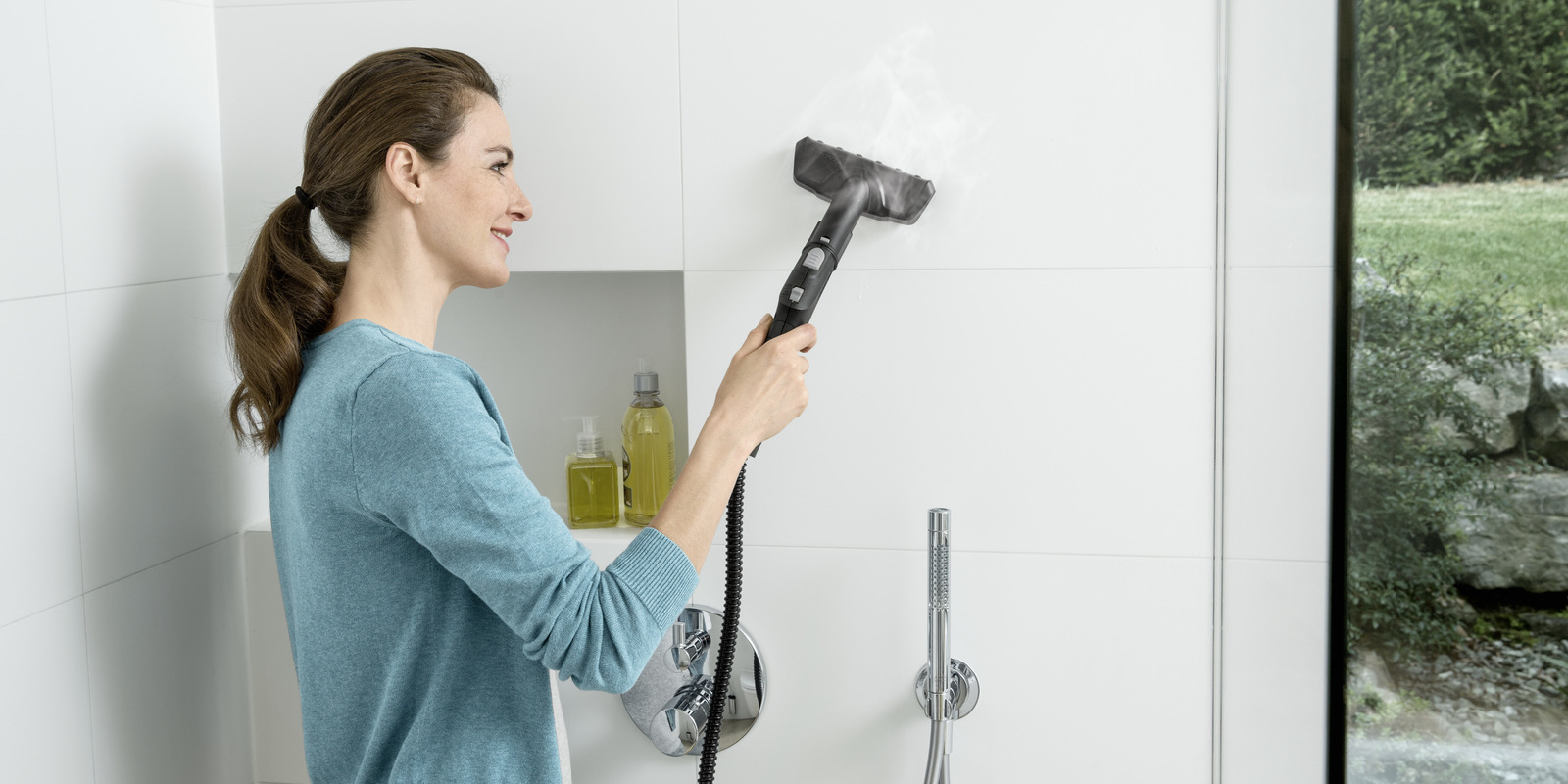 Kärcher tips for cleaning the bathtub and shower