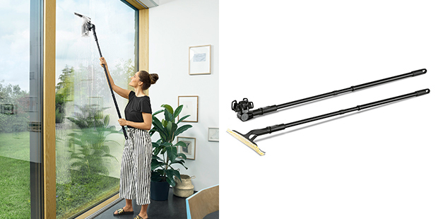 ケルヒャー窓用バキュームクリーナー　アクセサリー 　窓用延長ポール