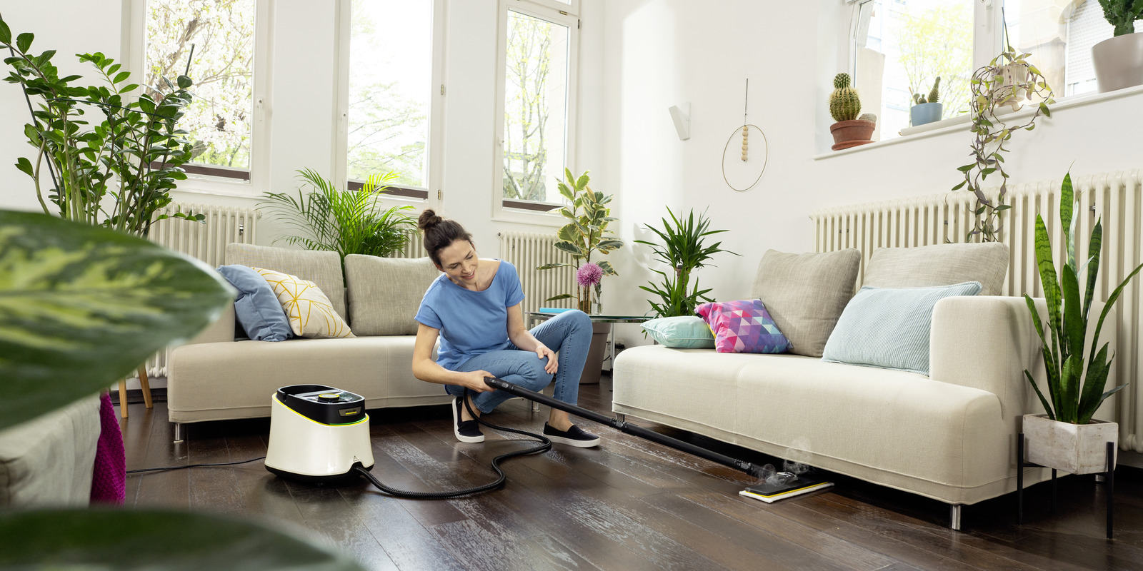 Kärcher tips for rengjøring av parkett og laminat