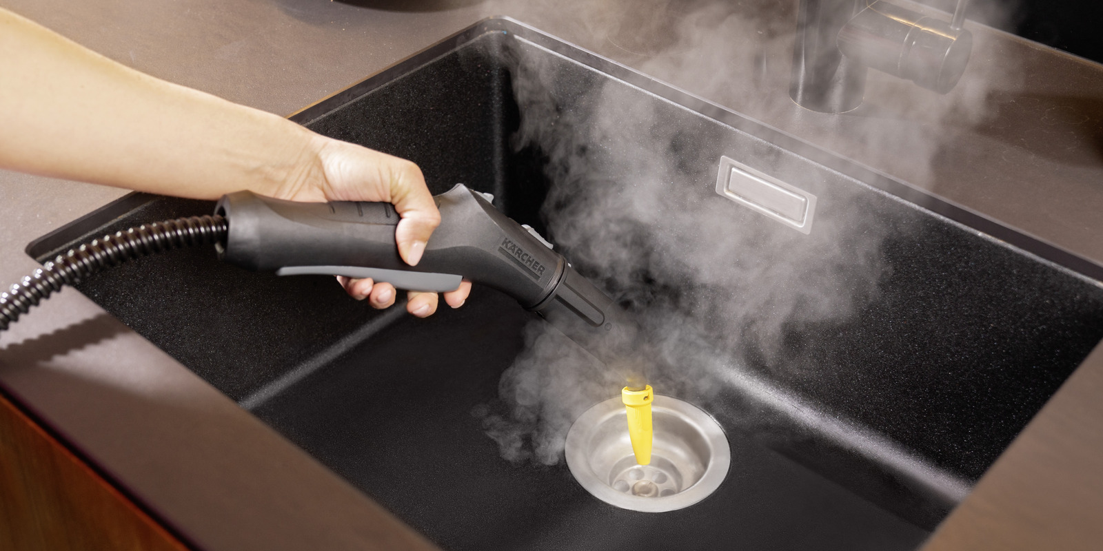 Kärcher tips til rengøring af køkken afløb