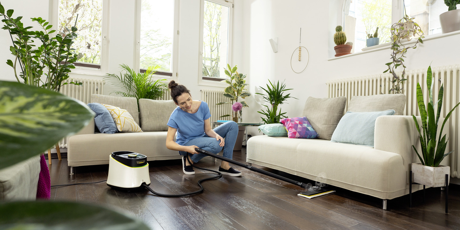 Kärcher tips til rengøring af parket og laminat