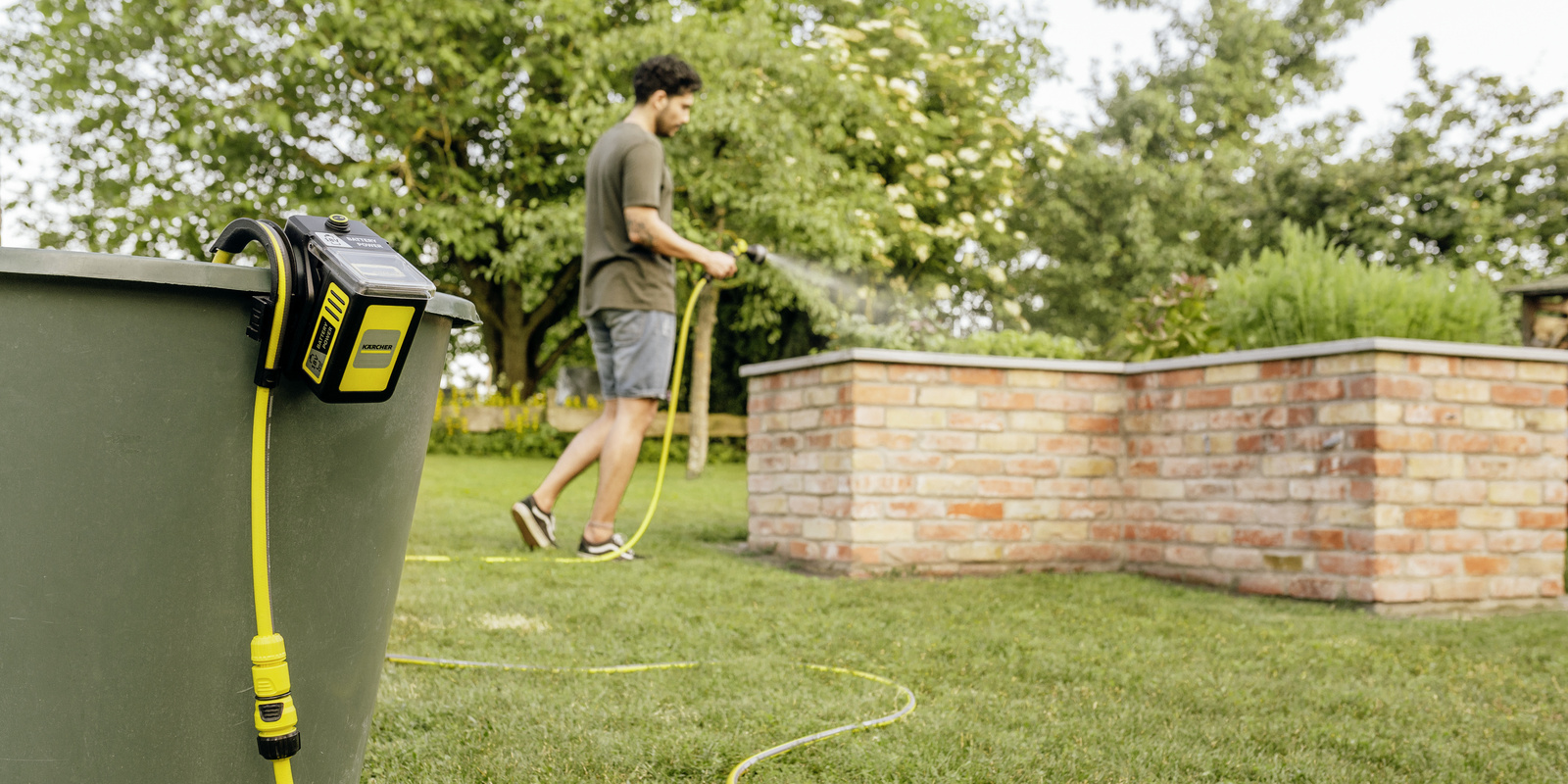 De tuin bewateren met de tips van Kärcher