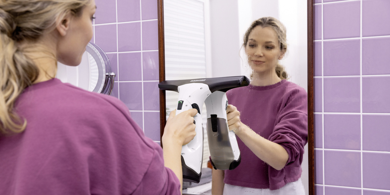 Kärcher tips til rengøring af spejle