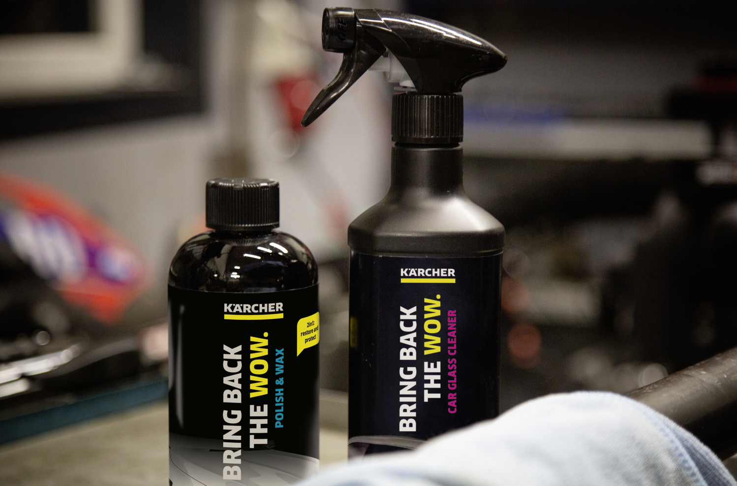 Fahrzeugreinigung und -pflege Fahrzeugreinigung und -pflege von Kärcher