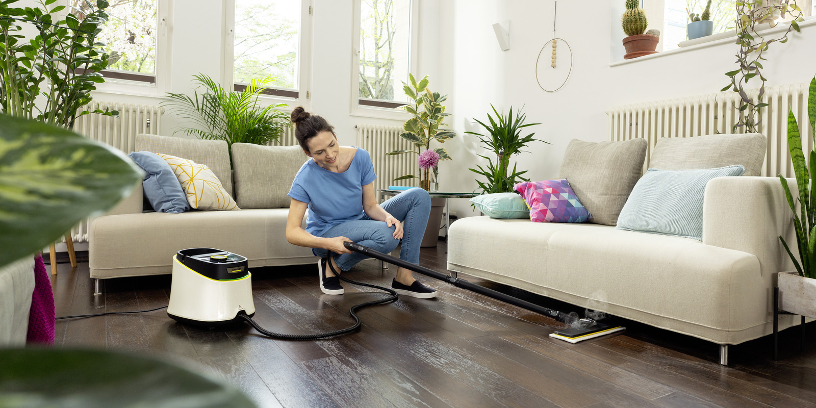 Parkett und Laminat reinigen Parkett und Laminat reinigen mit Kärcher Tipps