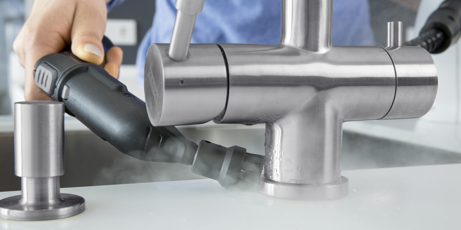 Kärcher tips for descaling taps