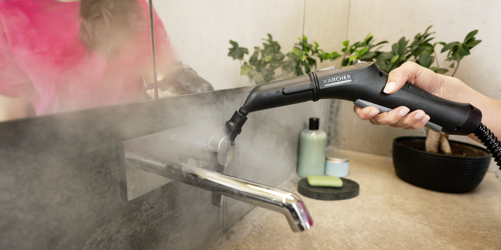 Kärcher tips for rengjøring av servanter og kraner