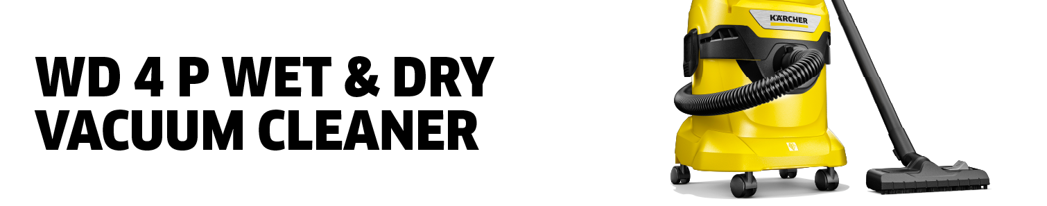 Karcher WD 4 P DRTV Bundle Wet & Dry Vacuum