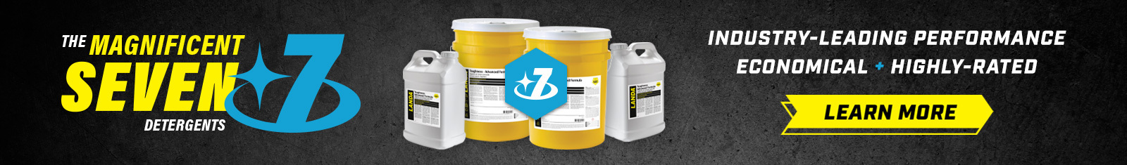 Industry-Leading Peformance, Economical, and Highly-Rated: Magnificent 7 Detergents