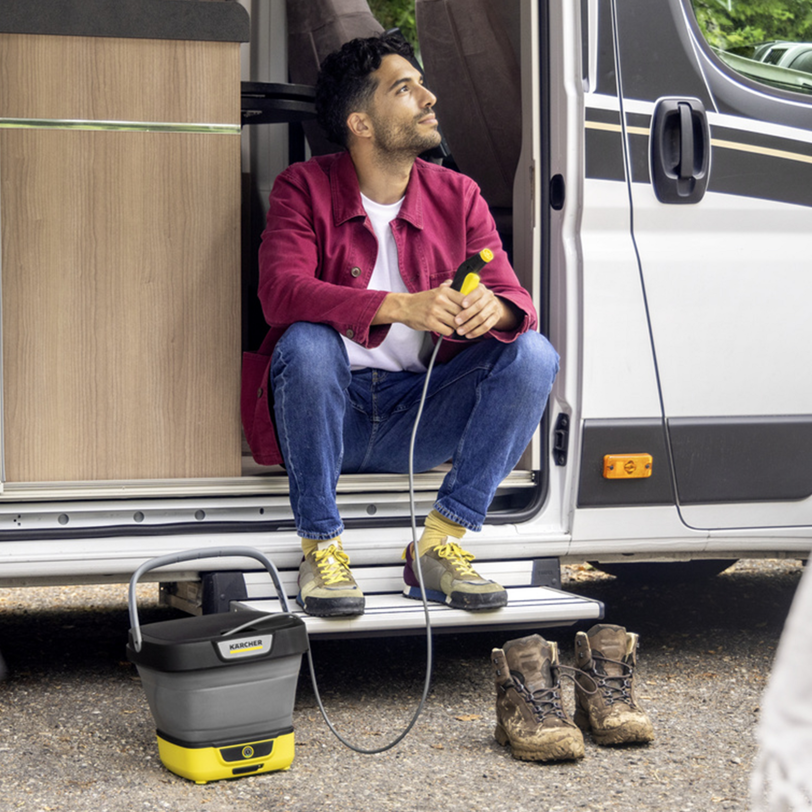 Mobile Outdoor Cleaner OC 3 Foldable Mobile Outdoor Cleaner OC 3 Foldable