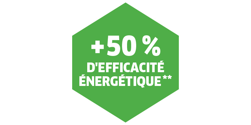 eco!Booster 50 % d'efficacité énergétique en plus eco!Booster 50 % d'efficacité énergétique en plus