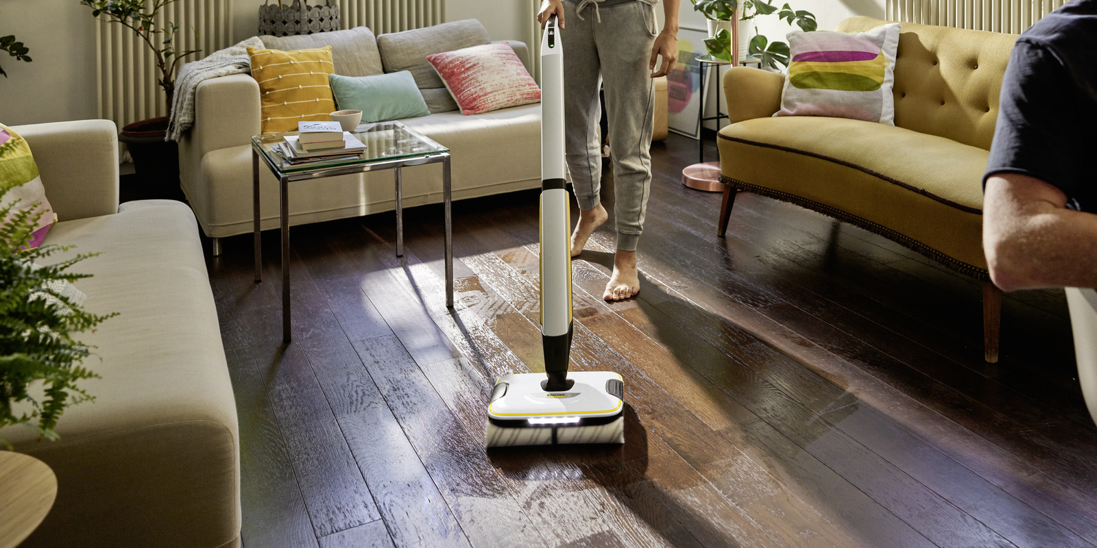 Nettoyage des espaces de vie avec les conseils de Kärcher