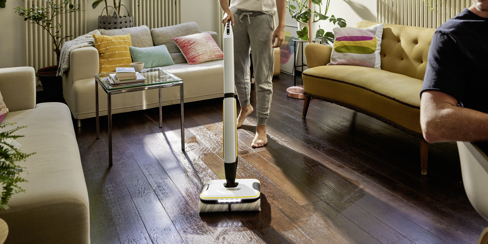 Nettoyage des espaces de vie avec les conseils de Kärcher