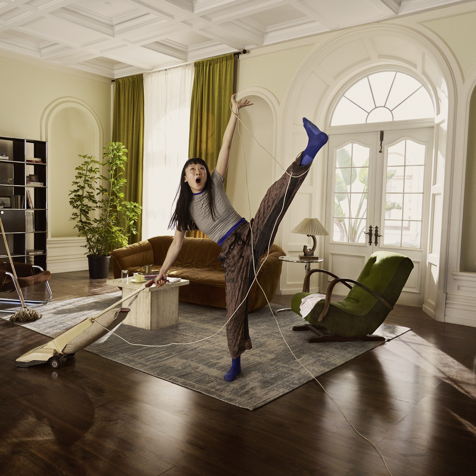 Crazy Wisch- und Saugroboter