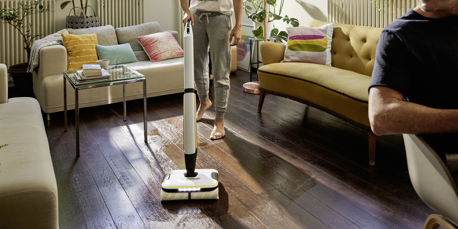 Nettoyage des espaces de vie avec les conseils de Kärcher