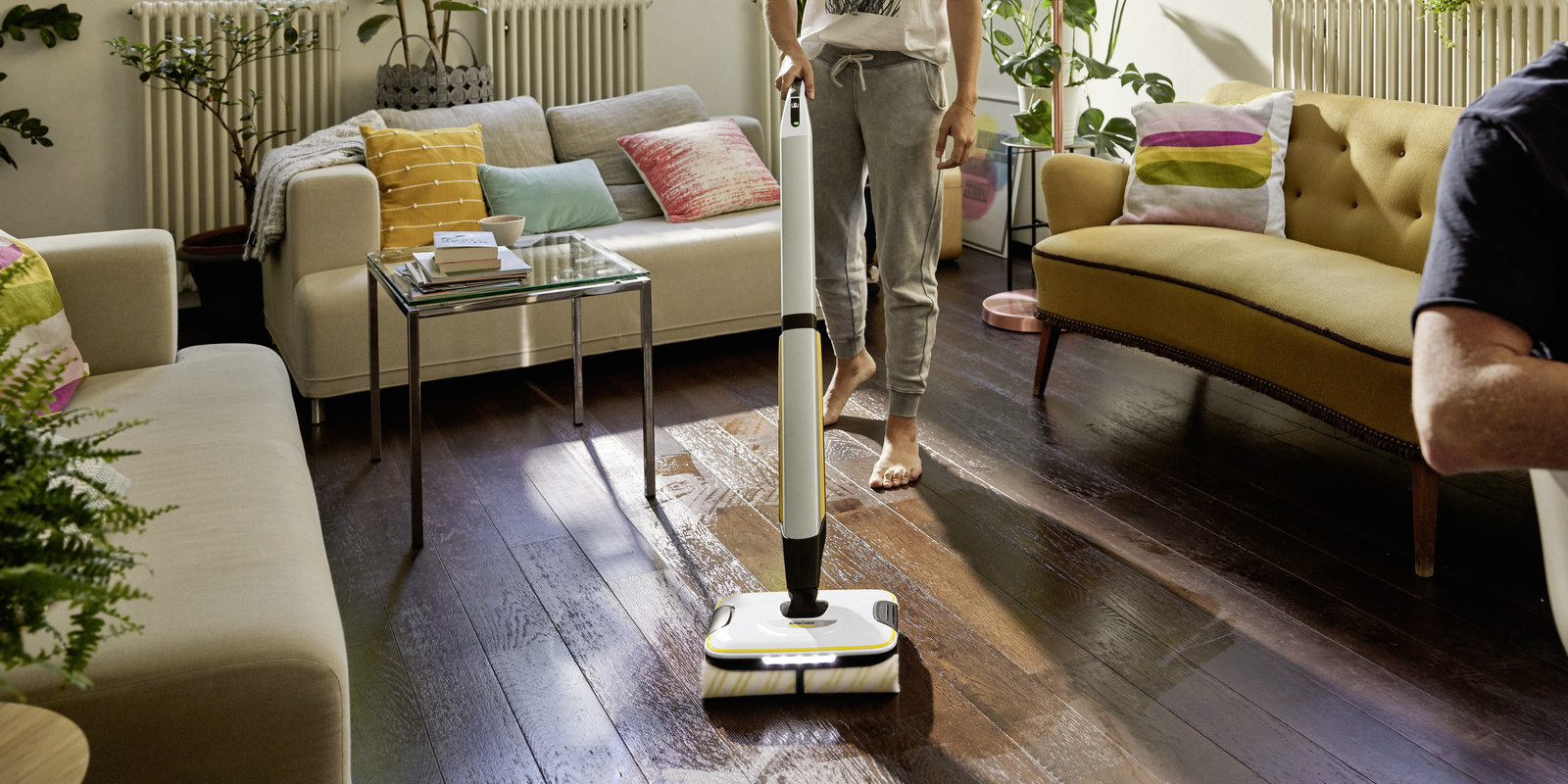 Nettoyage des espaces de vie avec les conseils de Kärcher